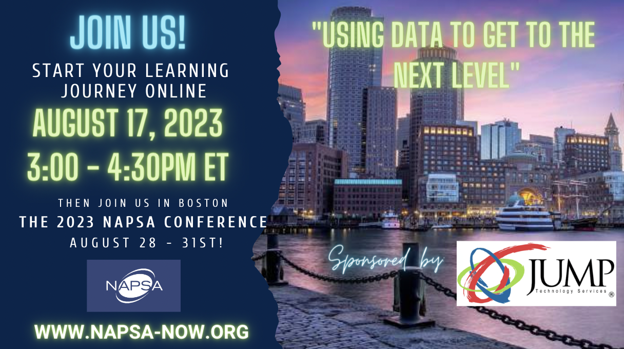 Using Data to Get to the Next Level Webinar NAPSA