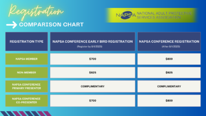 NAPSA Annual Conference Registration Rates